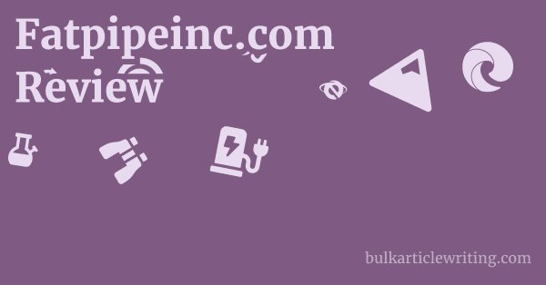 Fatpipeinc.com Review 1 by