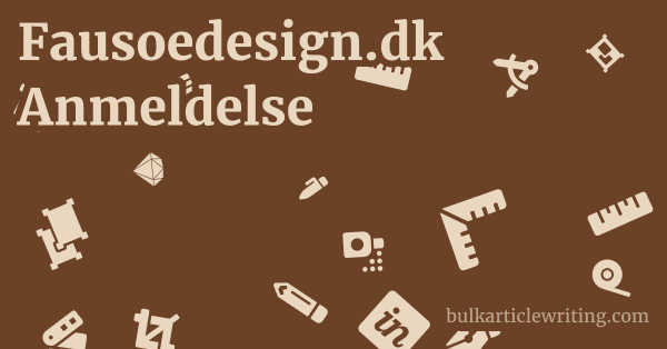 Fausoedesign.dk Anmeldelse 1 by Partners