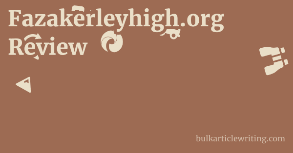 Fazakerleyhigh.org Review 1 by