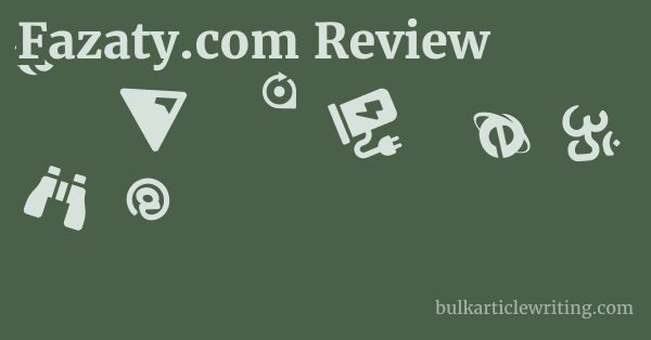 Fazaty.com Review 1 by