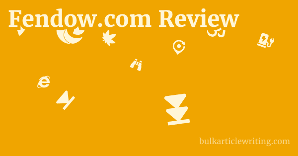 Fendow.com Review 1 by Partners