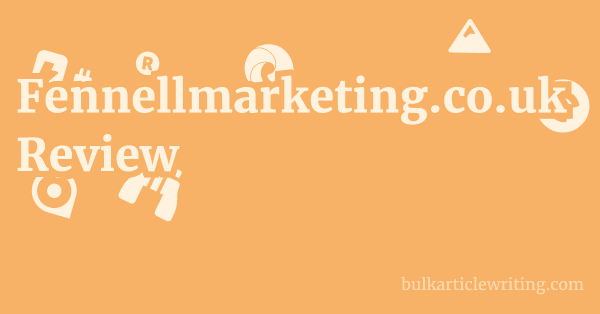 Fennellmarketing.co.uk Review 1 by