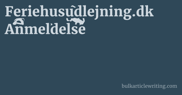 Feriehusudlejning.dk Anmeldelse 1 by Partners