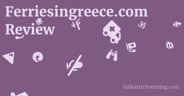 Ferriesingreece.com Review 1 by Partners