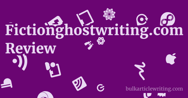 Fictionghostwriting.com Review 1 by