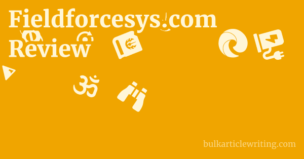 Fieldforcesys.com Review 1 by