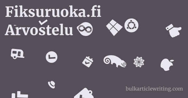 Fiksuruoka.fi Arvostelu