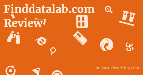 Finddatalab.com Review 1 by