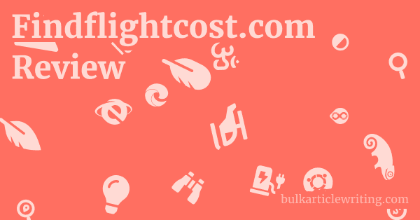 Findflightcost.com Review 1 by