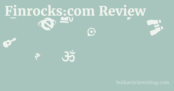 Finrocks.com Review 1 by