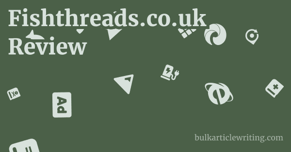 Fishthreads.co.uk Review 1 by