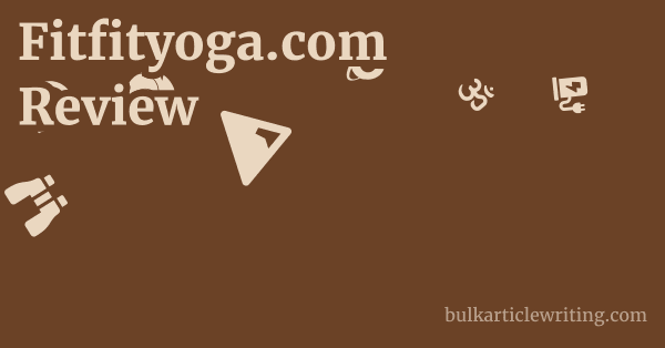 Fitfityoga.com Review 1 by