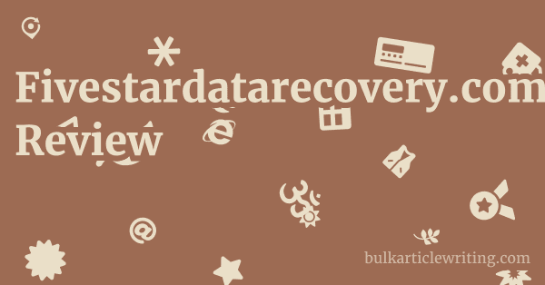 Fivestardatarecovery.com Review 1 by Partners