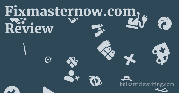 Fixmasternow.com Review 1 by Partners