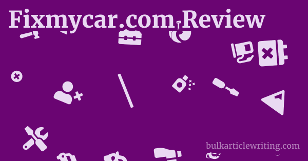 Fixmycar.com Review 1 by