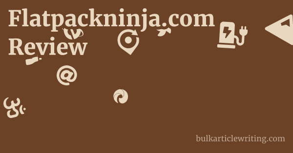 Flatpackninja.com Review 1 by Partners