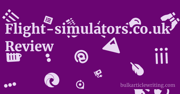 Flight-simulators.co.uk Review 1 by