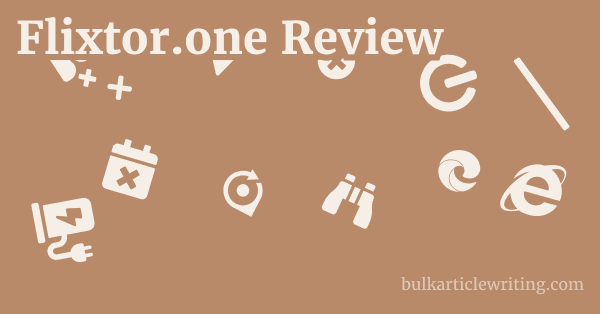 Flixtor.one Review 1 by
