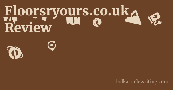 Floorsryours.co.uk Review 1 by
