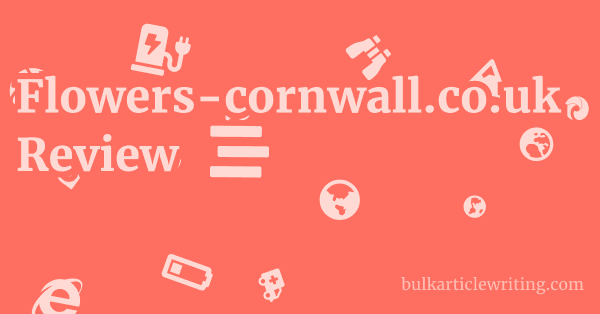 Flowers-cornwall.co.uk Review 1 by