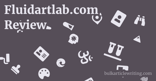 Fluidartlab.com Review 1 by