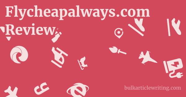 Flycheapalways.com Review 1 by Partners