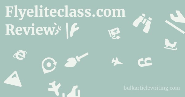 Flyeliteclass.com Review 1 by