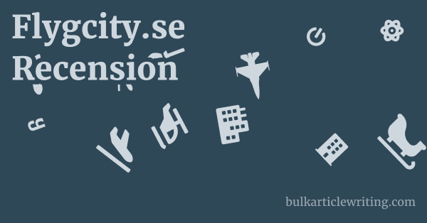 Flygcity.se Recension 1 by