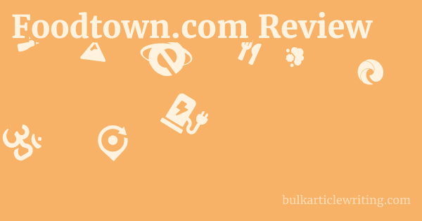 Foodtown.com Review 1 by