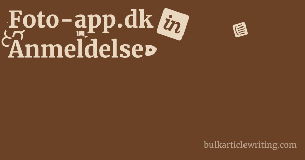 Foto-app.dk Anmeldelse 1 by