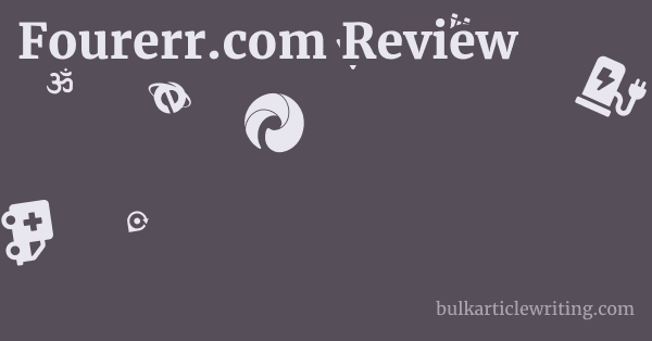 Fourerr.com Review 1 by Partners