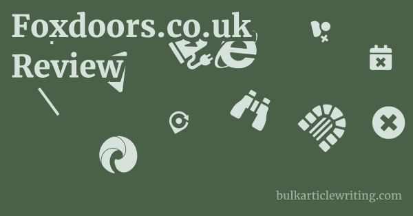 Foxdoors.co.uk Review 2 by Foxdoors.co.uk Review 1 by