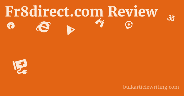 Fr8direct.com Review 1 by