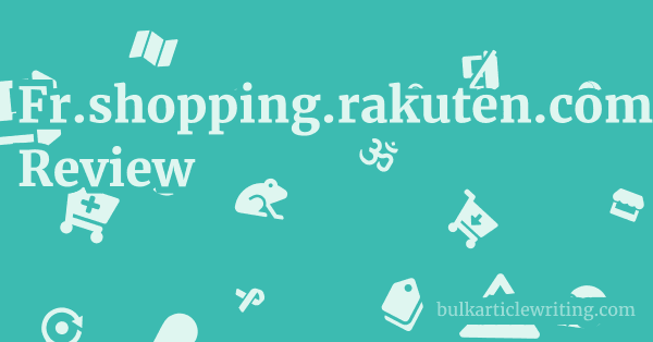 Fr.shopping.rakuten.com Review 1 by