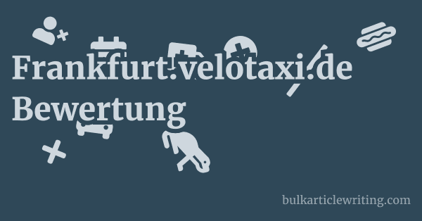 Frankfurt.velotaxi.de Bewertung 1 by