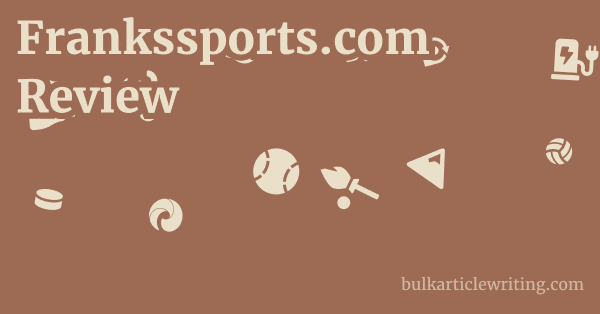 Frankssports.com Review 1 by
