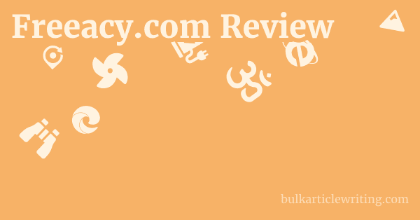 Freeacy.com Review 1 by