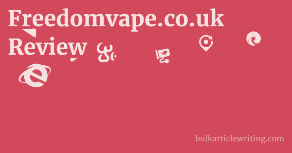 Freedomvape.co.uk Review 1 by
