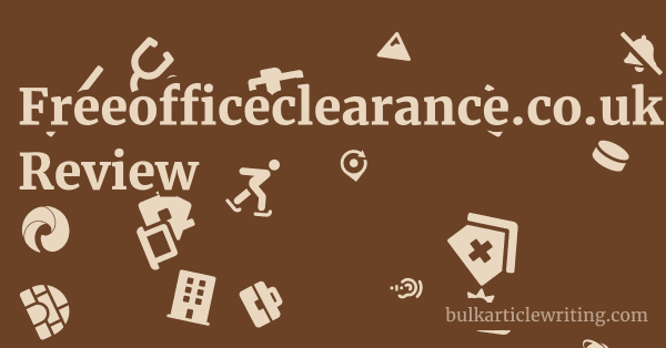 Freeofficeclearance.co.uk Review 1 by