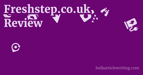 Freshstep.co.uk Review