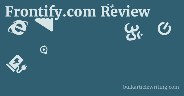 Frontify.com Review 1 by