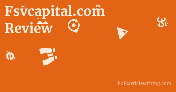 Fsvcapital.com Review 1 by