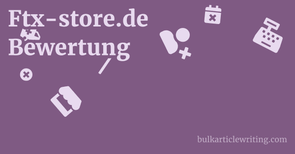 Ftx-store.de Bewertung 1 by