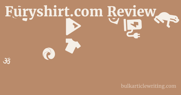 Furyshirt.com Review 1 by