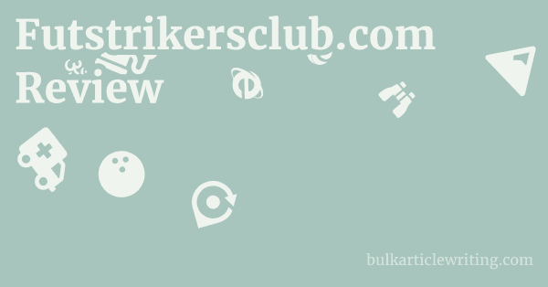 Futstrikersclub.com Review 1 by