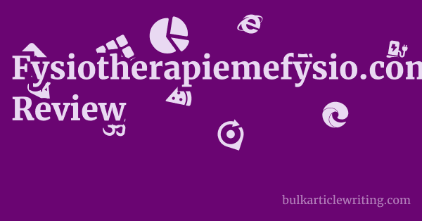 Fysiotherapiemefysio.com Review 1 by