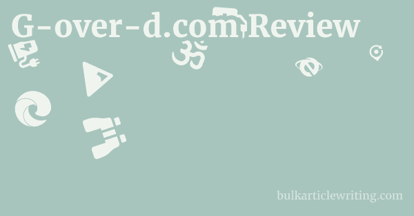 G-over-d.com Review 1 by