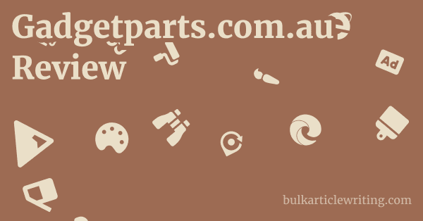 Gadgetparts.com.au Review 1 by