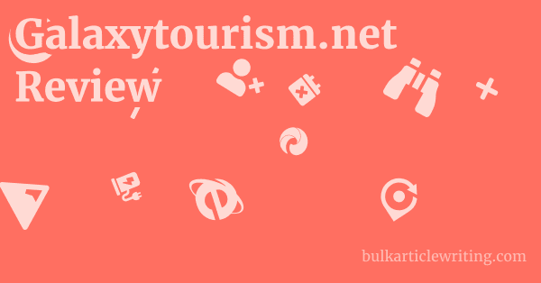 Galaxytourism.net Review 1 by Partners