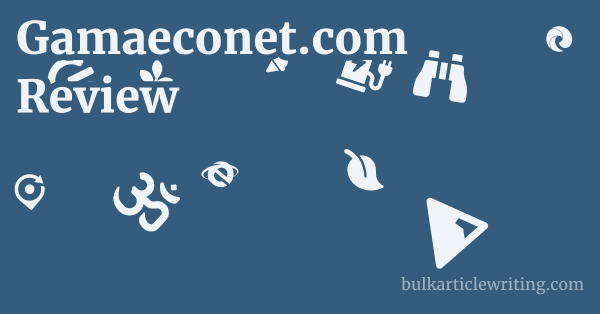 Gamaeconet.com Review 1 by